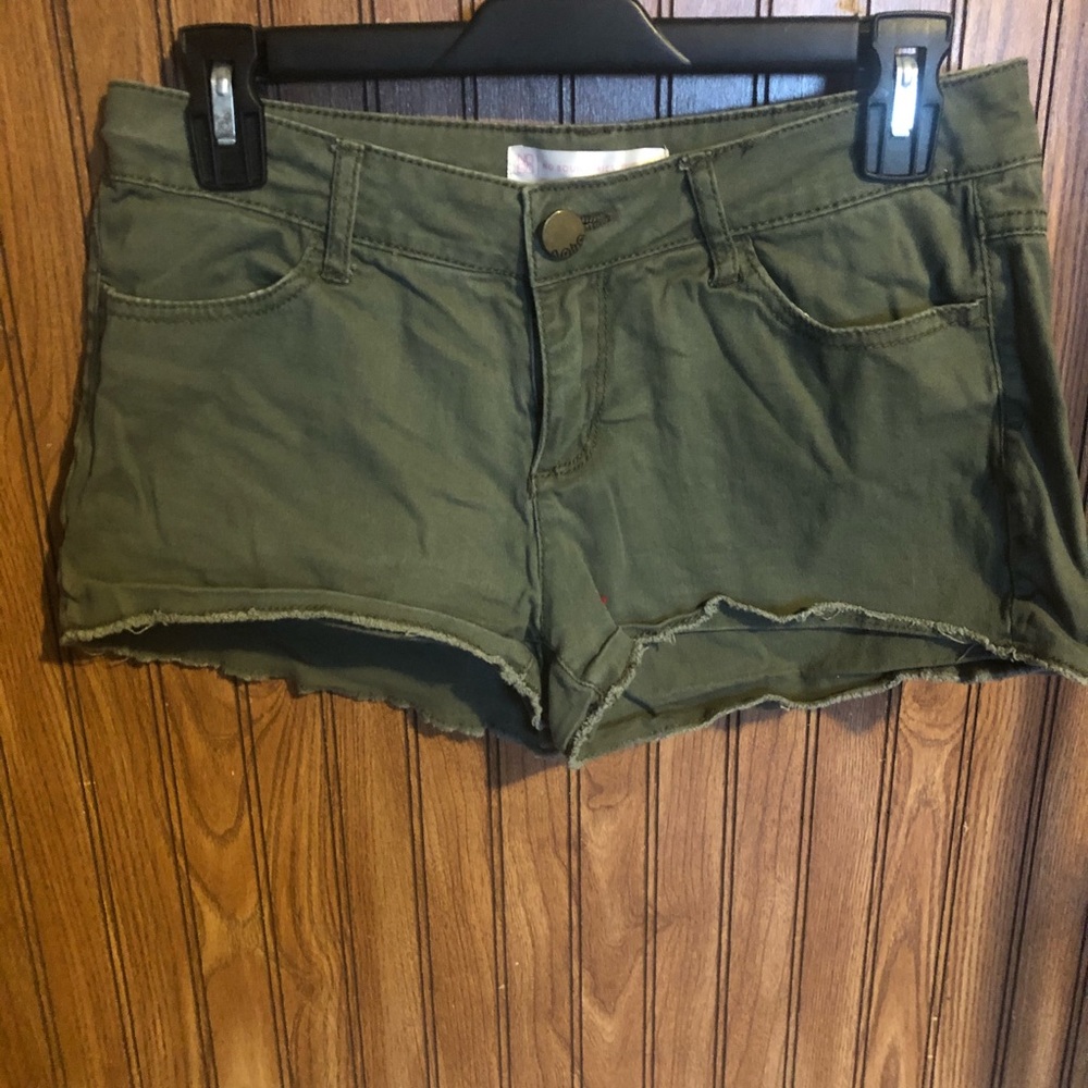 Olive Green Shorts